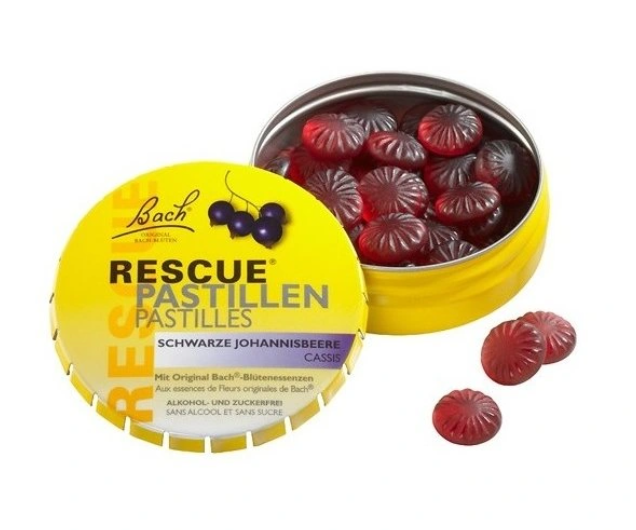 Bachovy květové esence Krizové pastilky černý rybíz 50 g